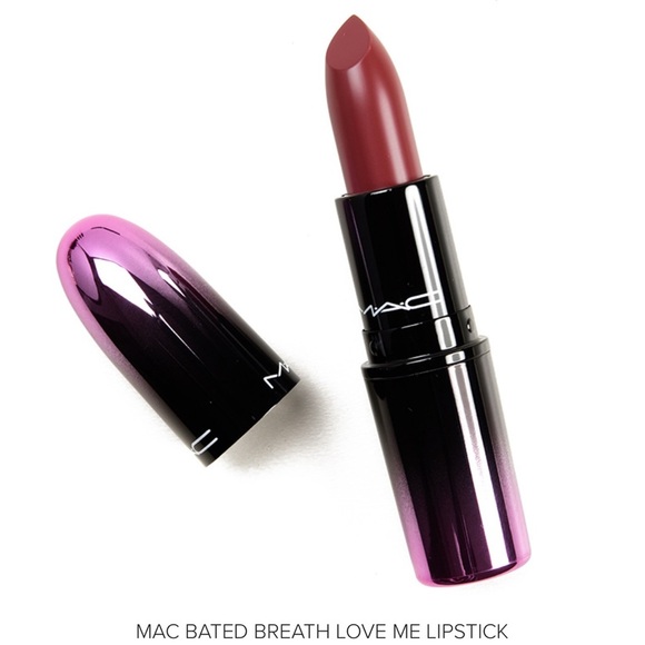 NIB MAC Cosmetics Love Me Lipstick in 408 Bated Breath - Picture 1 of 10